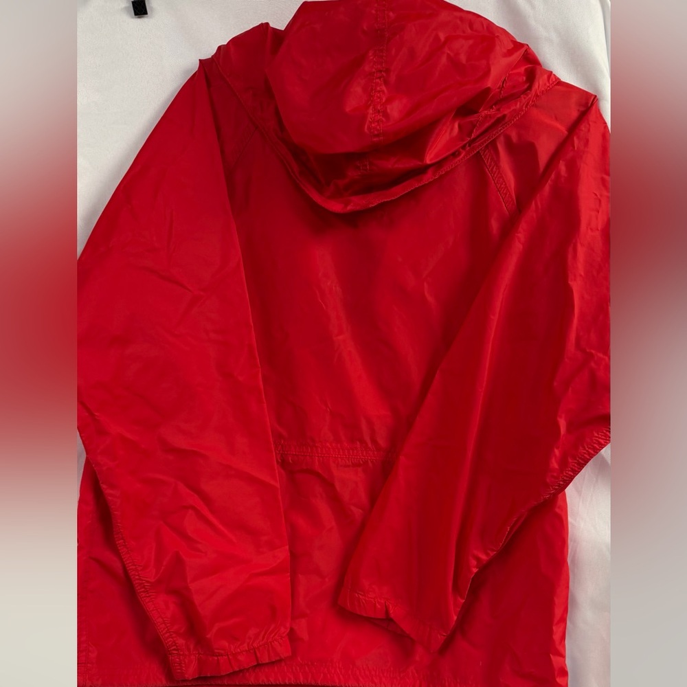 Vintage L.L. Bean Red Pullover Jacket Windbreaker - Picture 8 of 12
